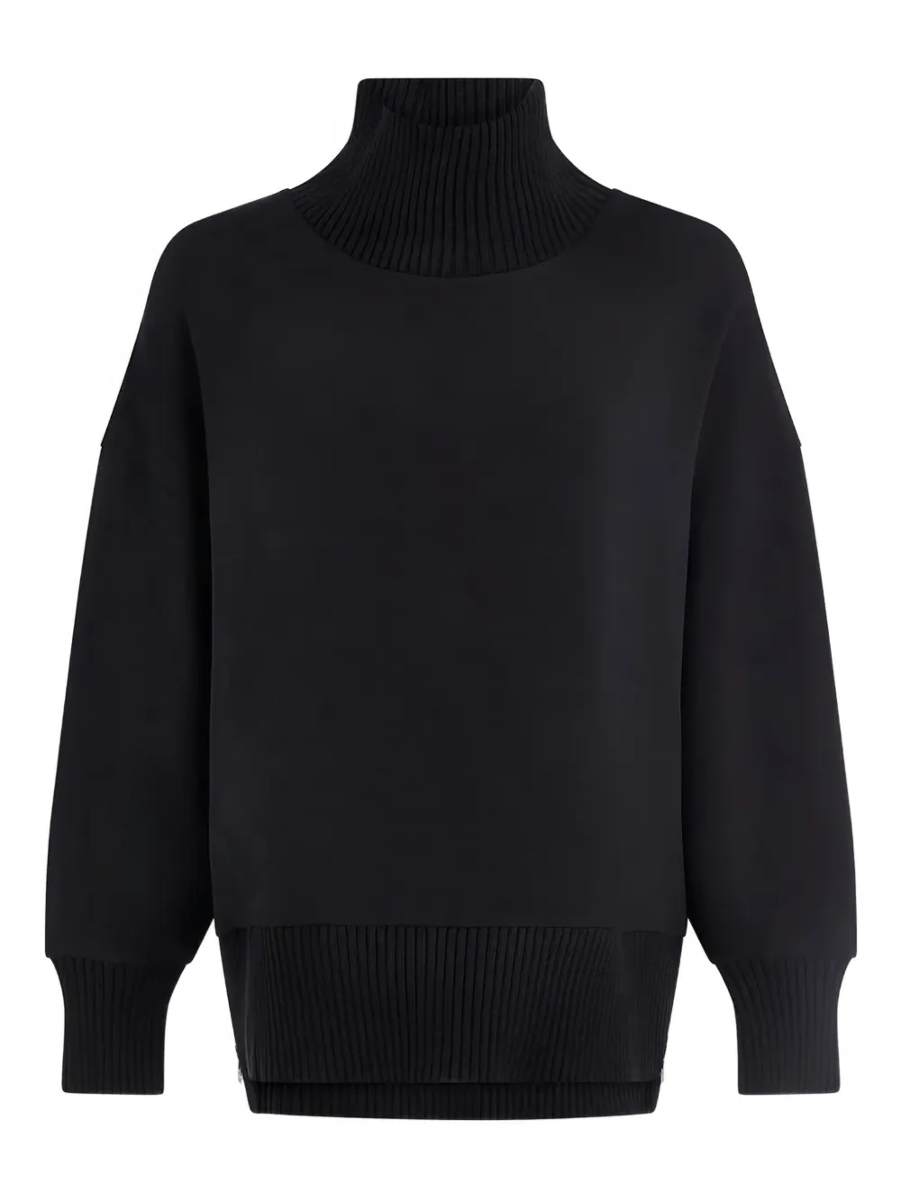 Varley Barker zip-detail sweatshirt | Black | Image 1