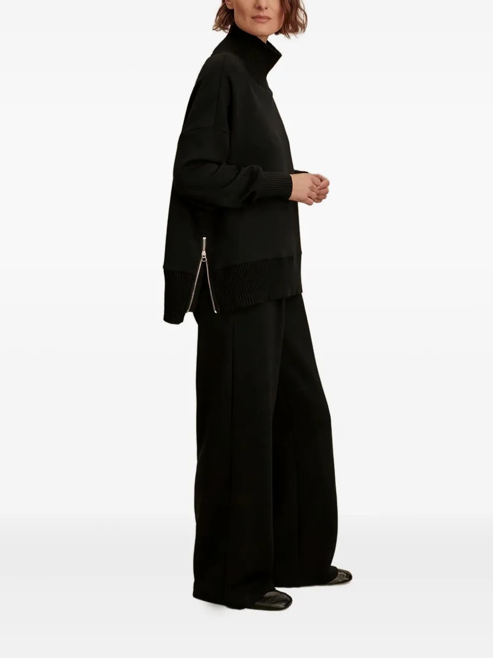 Varley Barker zip-detail sweatshirt | Sweaters | Image 2
