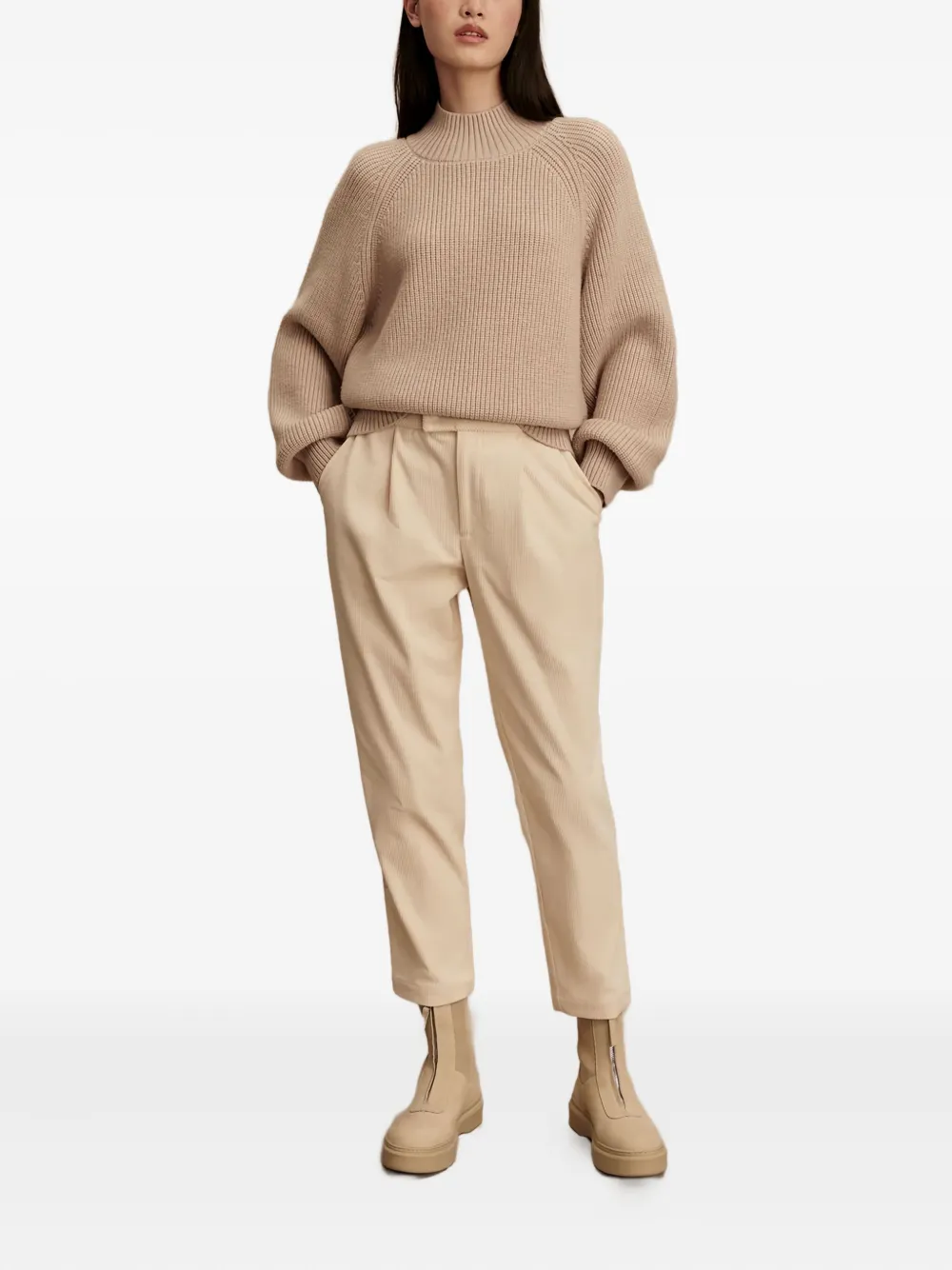 Varley high-neck ribbed jumper | Sweaters | Image 2