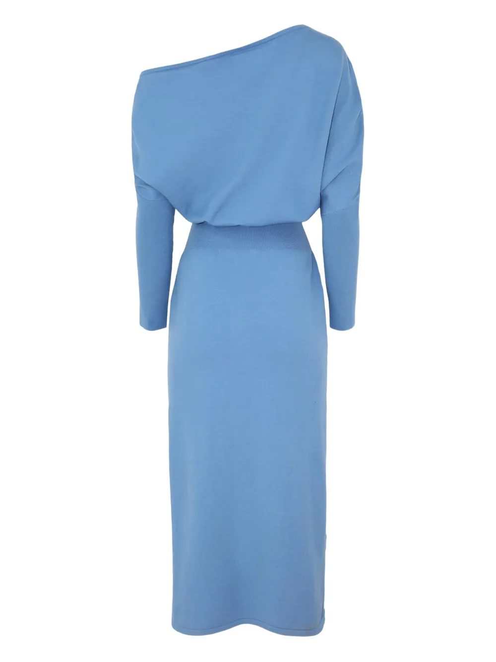 Simkhai Janese off-the-shoulder midi dress - Blauw