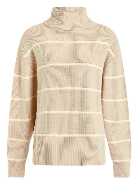 Varley ribbed-knit turtleneck sweater