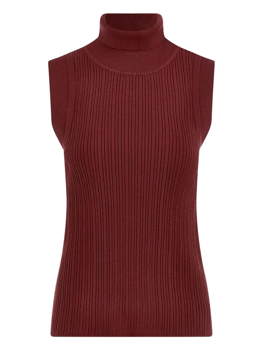 Varley ribbed sleeveless top | Red | Image 1