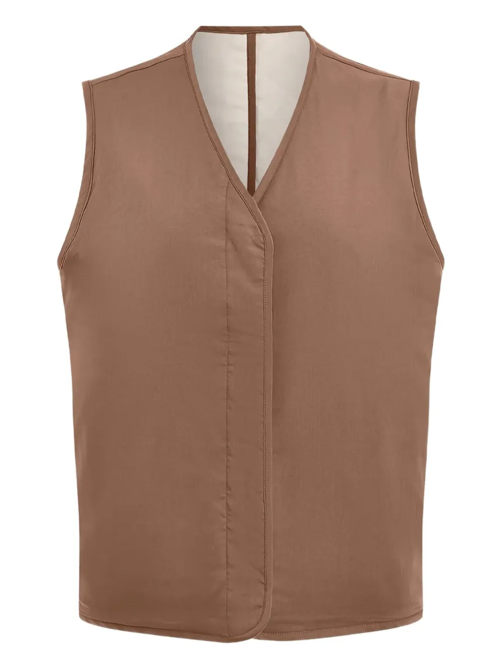 Varley reversible quilted gilet | Neutrals | Image 1
