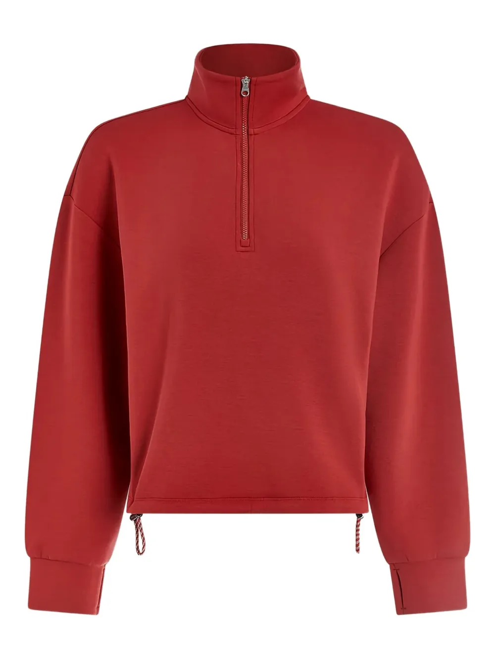 Varley Sian Spacer Half Zip Pullover In Red