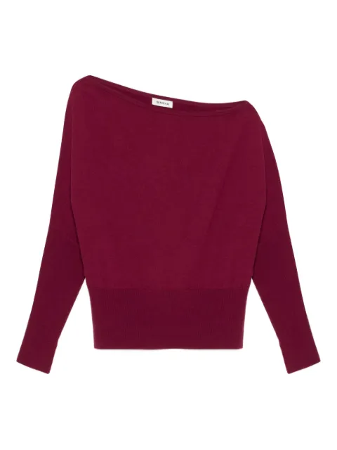 Simkhai off-shoulder wool top 
