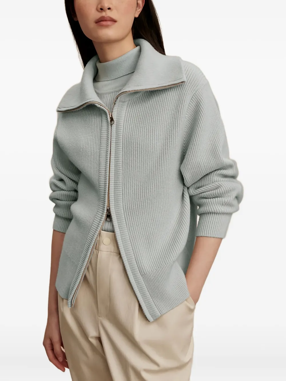 Varley ribbed zip-up jacket | Oversized Jackets | Image 2