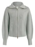 Varley ribbed zip-up jacket - Grey