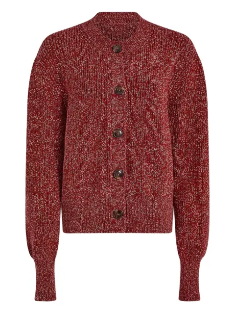 Varley speckled rib cardigan