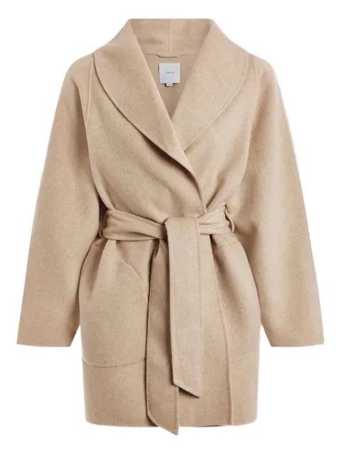Varley wrap belted jacket