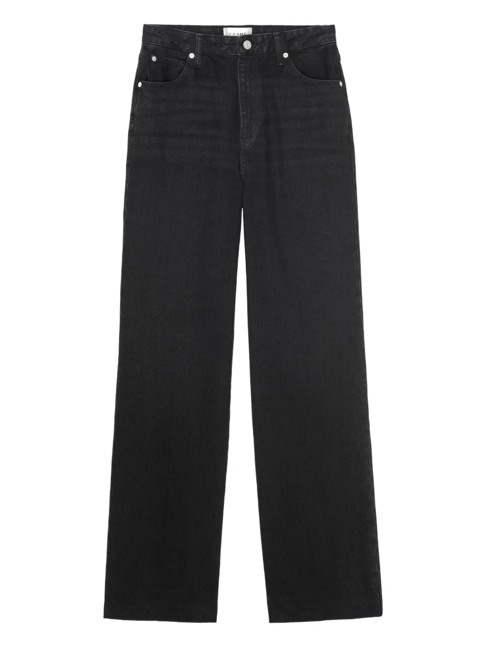 FRAME Streamline button-fastening jeans | Black | Image 1