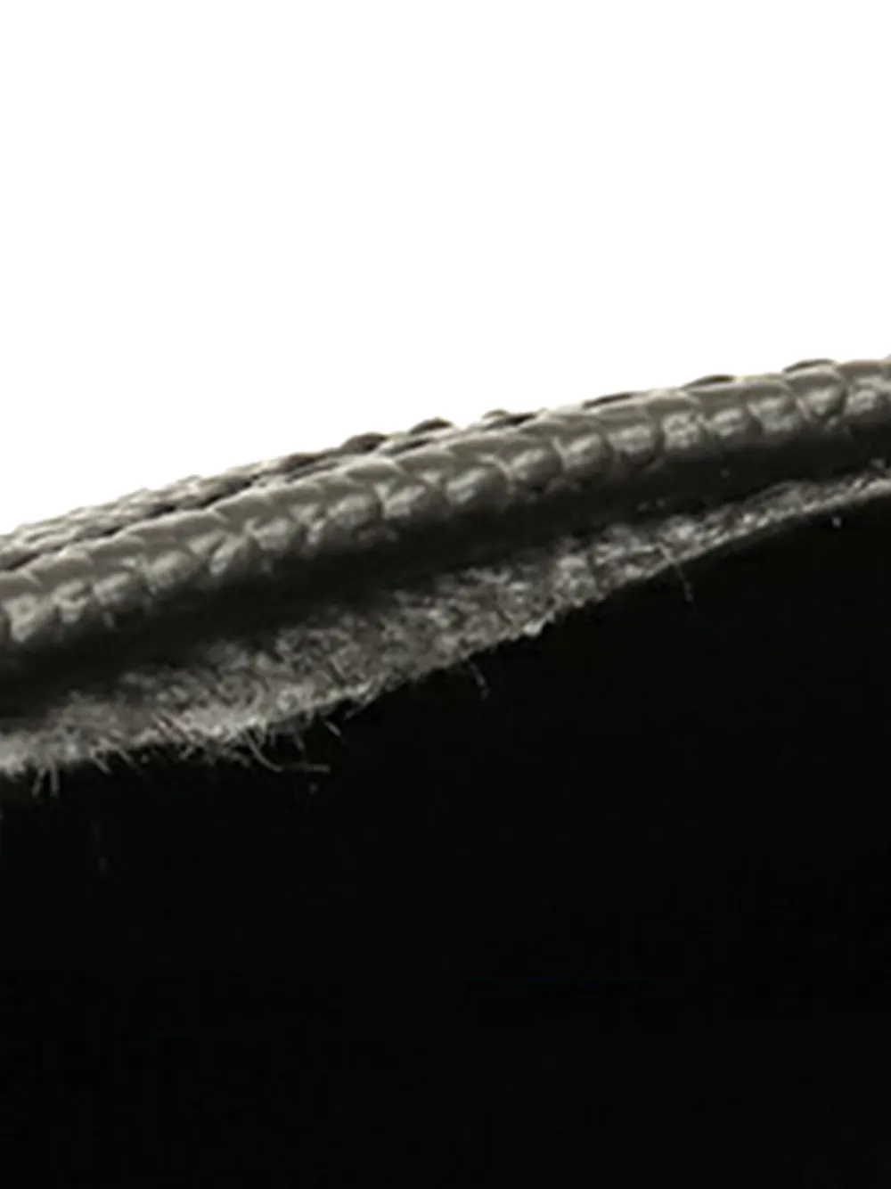 Pre-owned Saint Laurent 2013-2025 Matelasse Grain De Poudre Monogram Fragments Flap Case Card Holder In Black