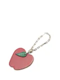 Hermès Pre-Owned 2000-2025 Leather Apple Bag Charm key chain - Red