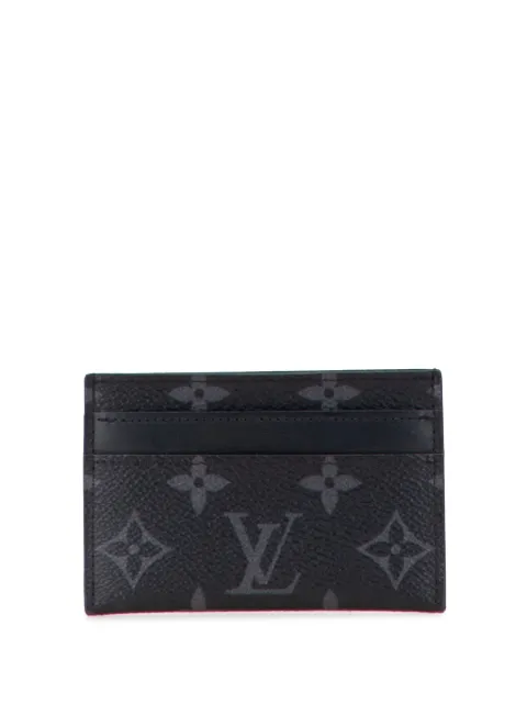 Louis Vuitton Pre-Owned 2021-2025 Monogram Eclipse Double card holder