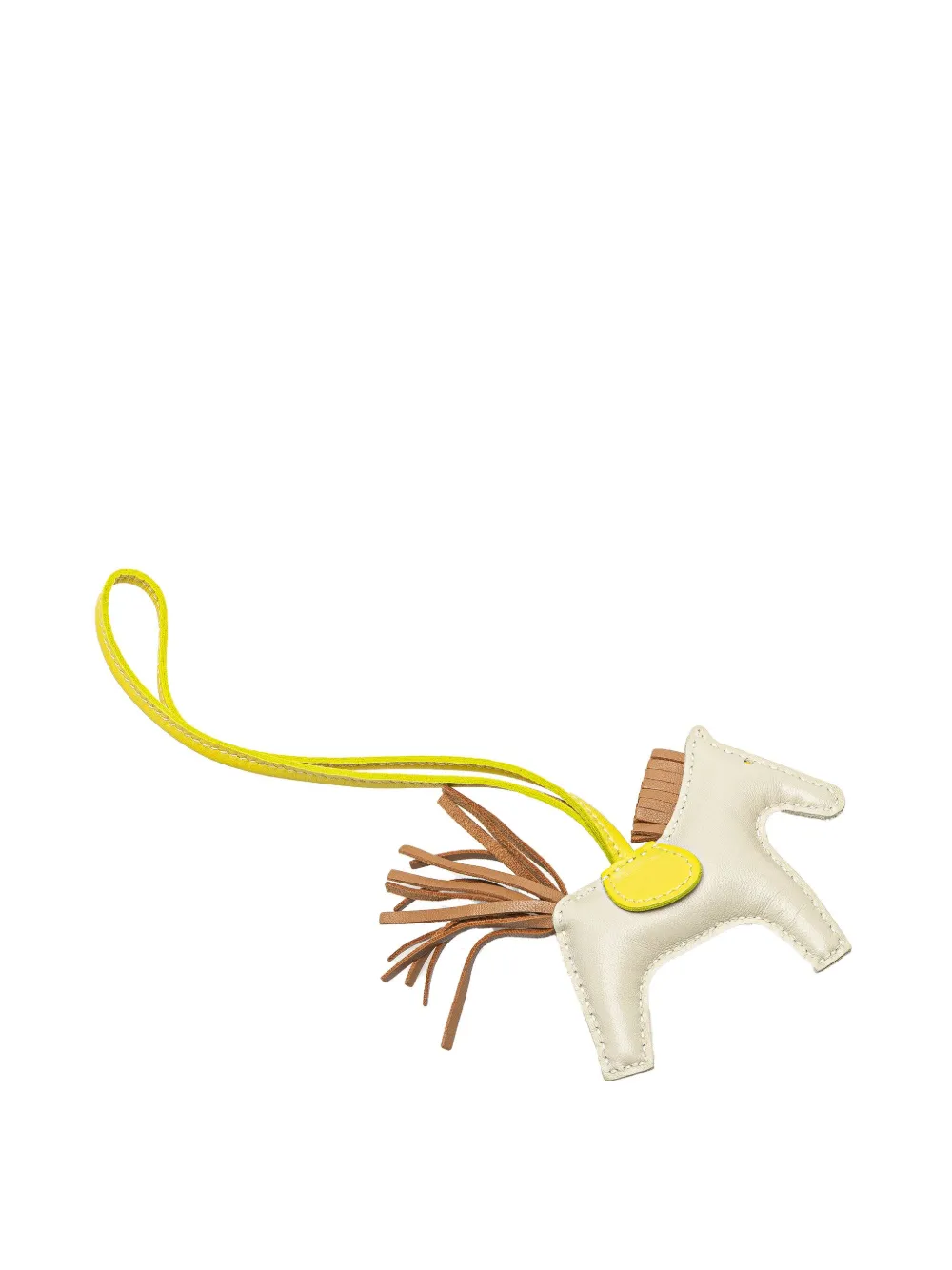 Hermès Pre-Owned 2022 Milo Lambskin GriGri Rodeo Bag Charm PM | Image 2