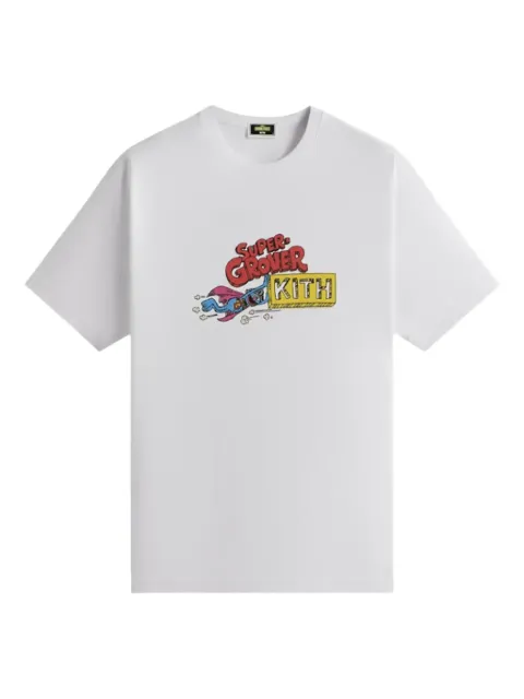 KITH Stadium Sesame Street Super Grover "White" T-shirt