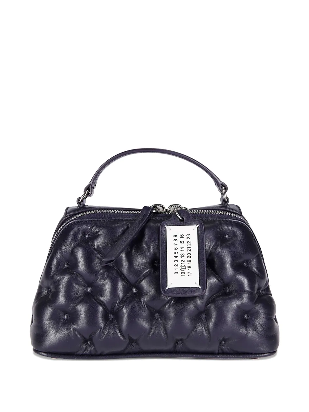 Maison Margiela Glam Slam quilted leather tote bag - ブルー Maison Margiela Glam Slam quilted leather tote bag - ブルー