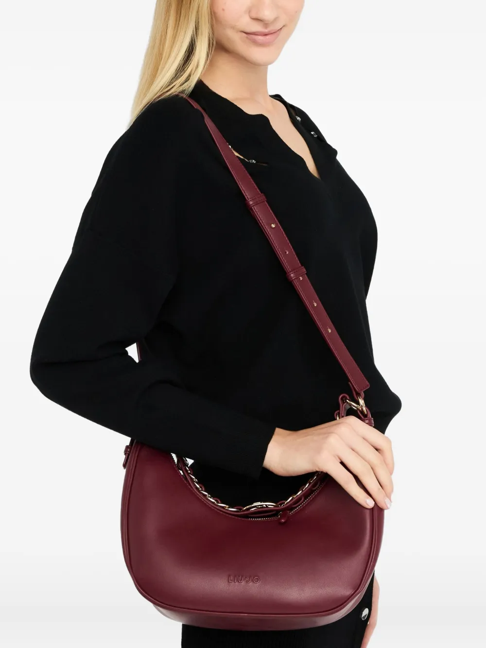 Liu •jo Small Shoulder Bag In Red