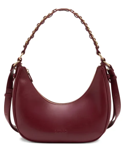 LIU JO small chain-embellished crescent shoulder bag