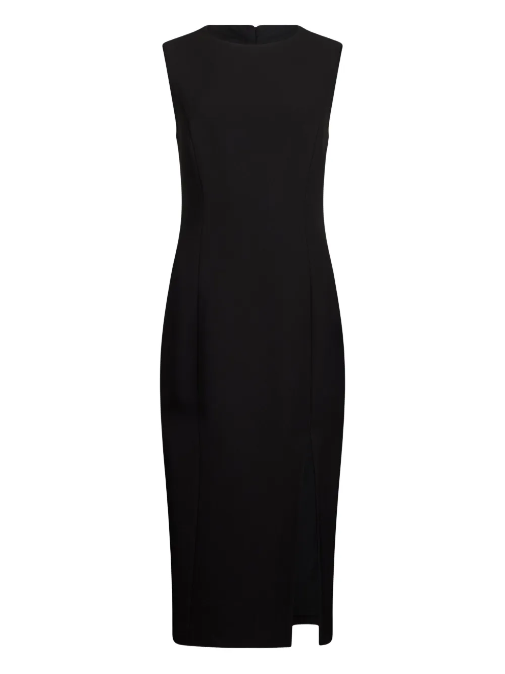 LIU JO side-slit back-detail midi dress | Black | Image 1