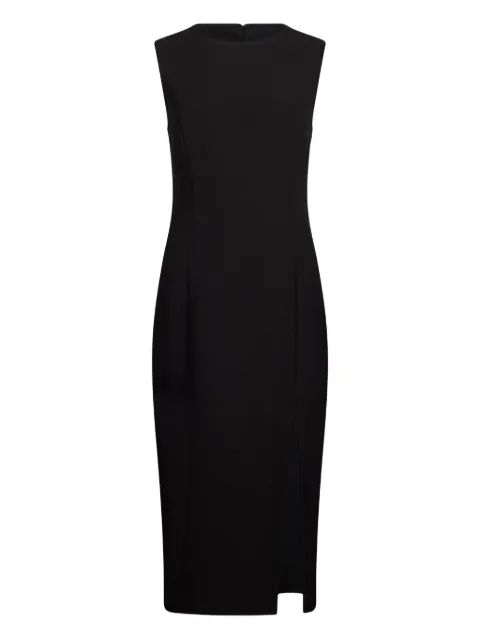 LIU JO side-slit back-detail midi dress
