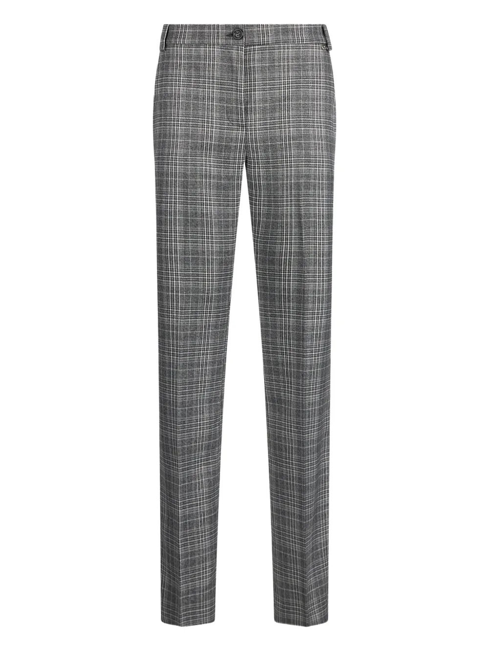 LIU JO glen plaid flare trousers | Grey | Image 1