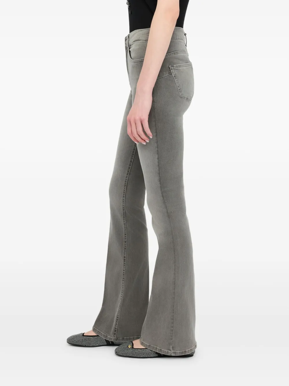 LIU JO Jeans met vijf zakken Grijs