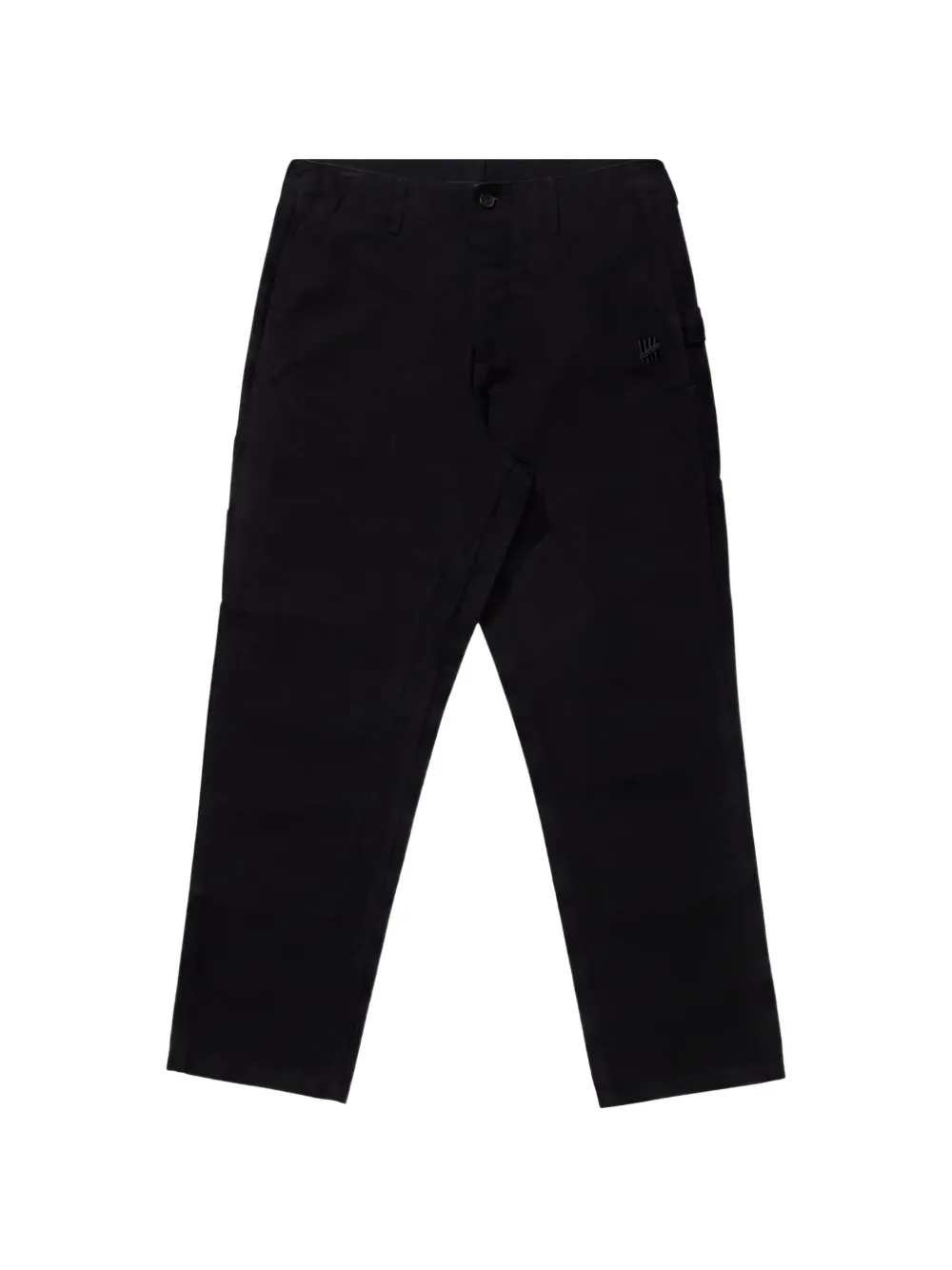 Undefeated logo-embroidered trousers - Nero