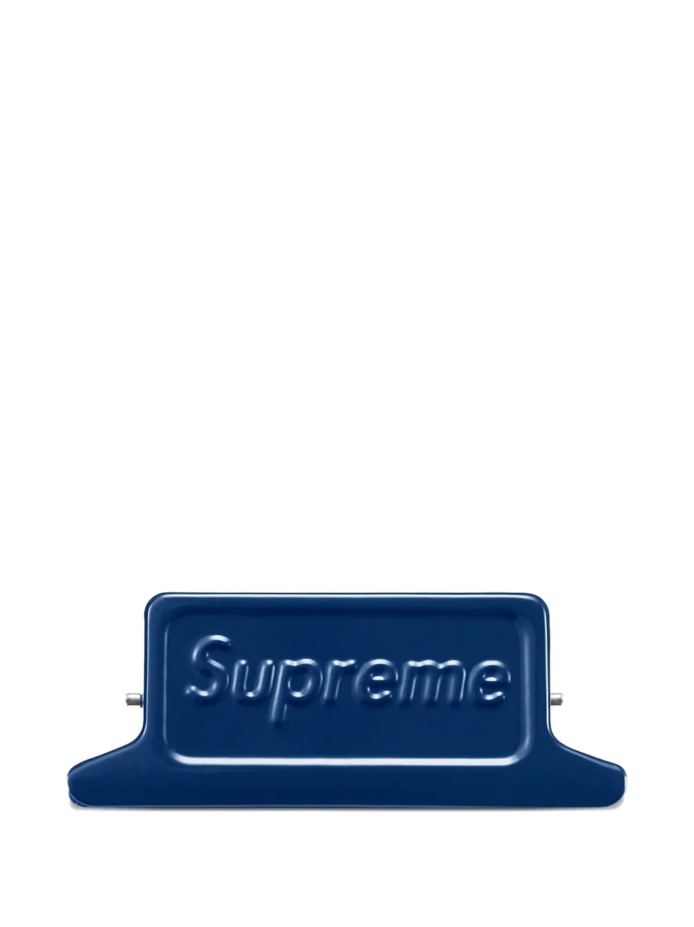  Supreme Dulton Logo-embossed Small Clips (set Of Three) - Blue 