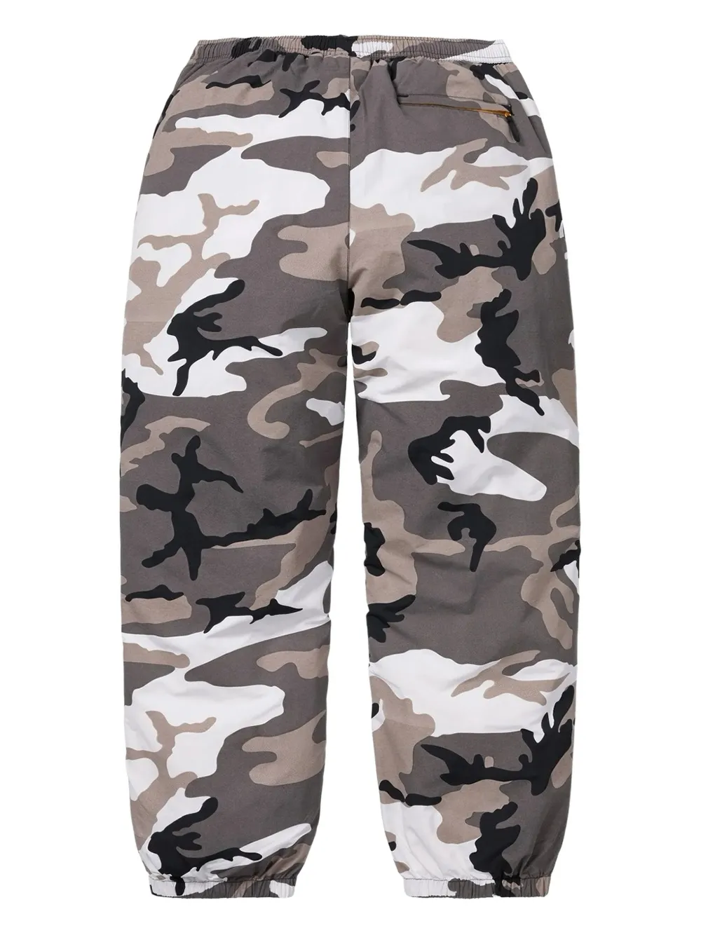 Supreme Broek met camouflageprint en rits - Grijs