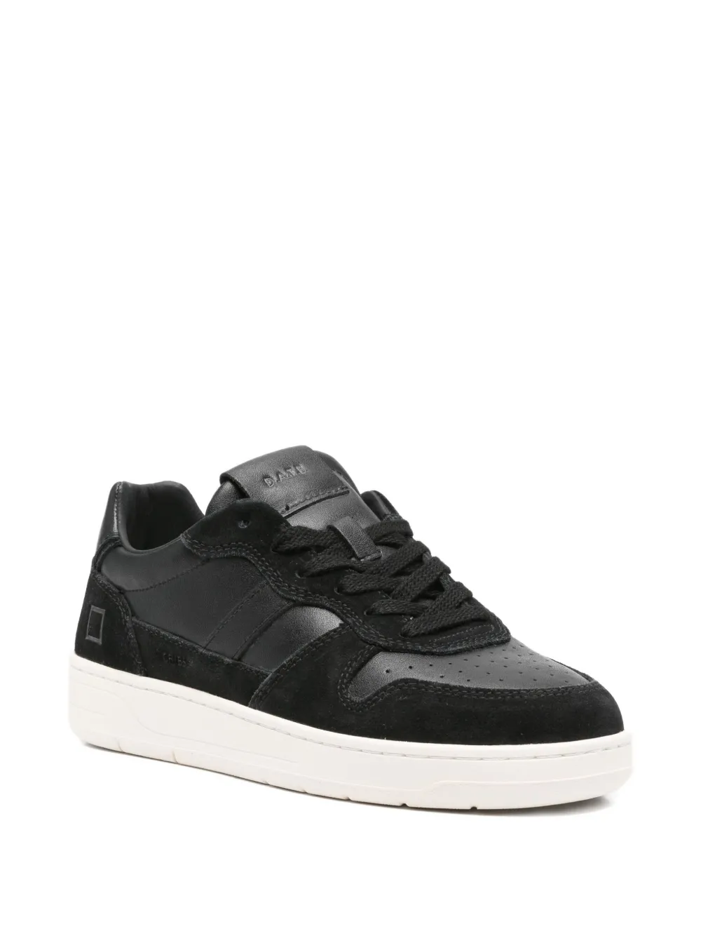 D.A.T.E. leather sneakers - Zwart