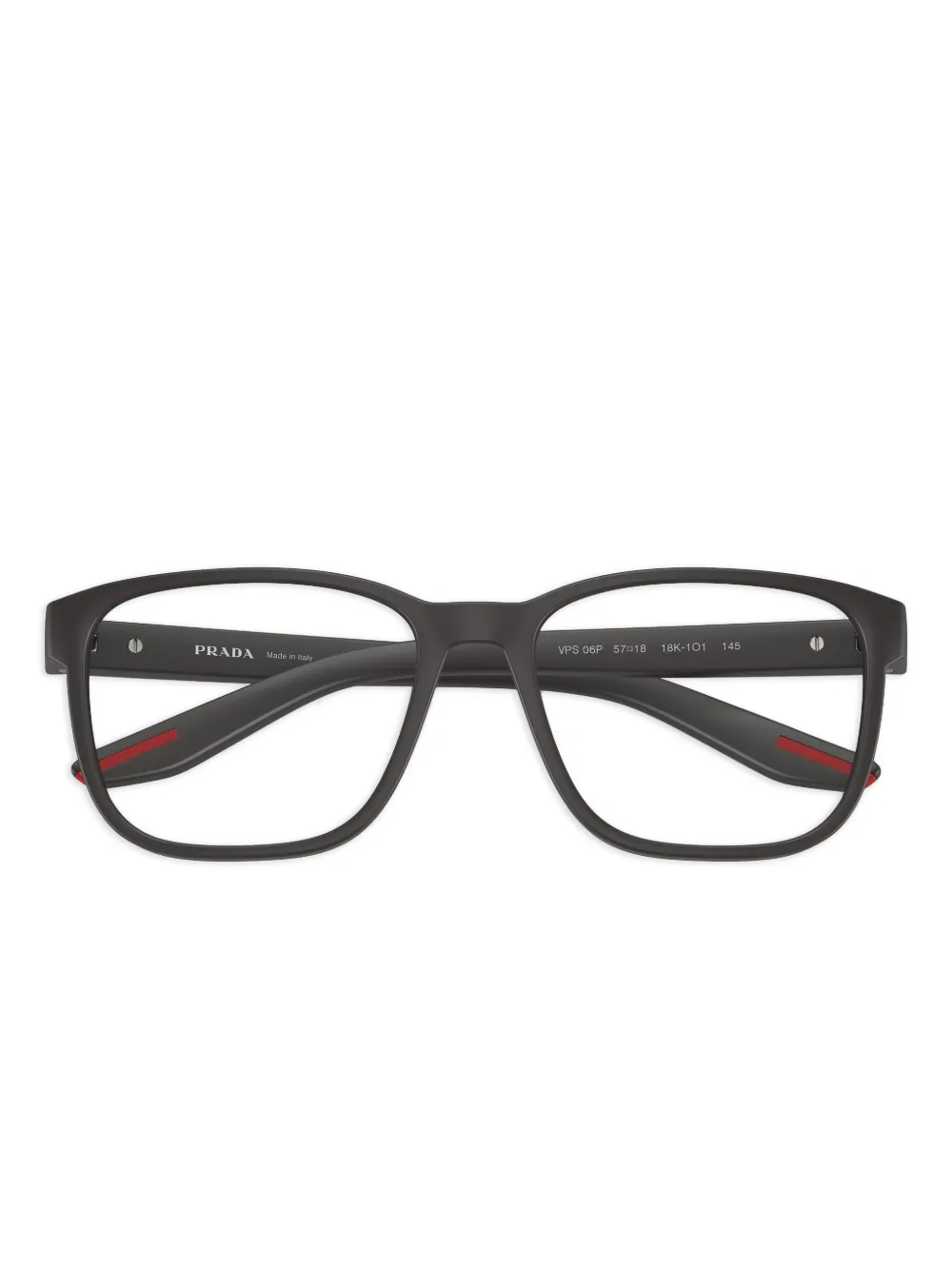 Prada Square-frame Glasses In Brown