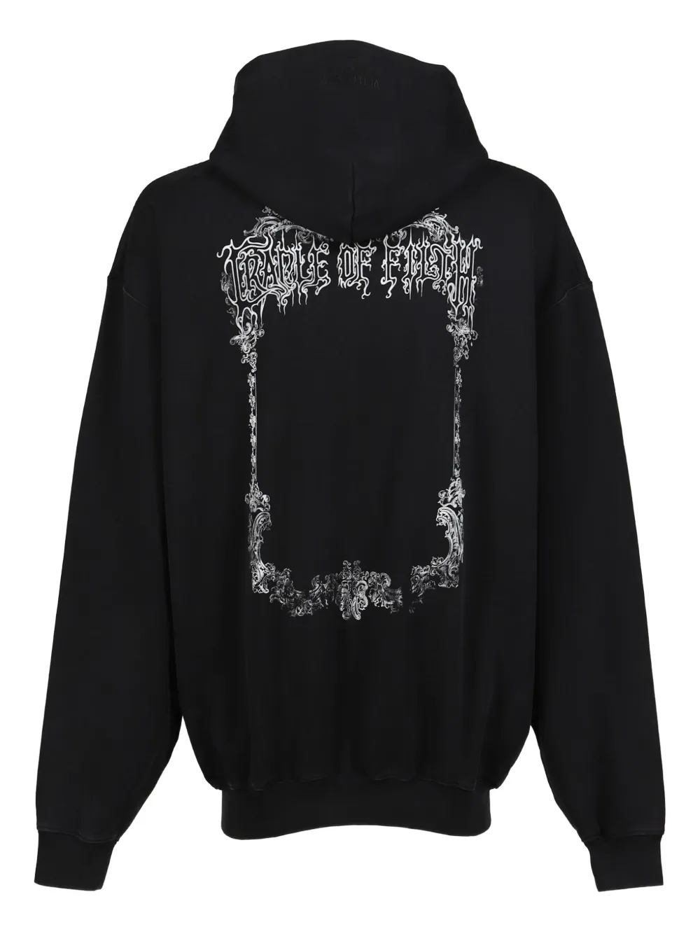 VETEMENTS graphic-print zip-up hoodie | Hoodies | Image 2