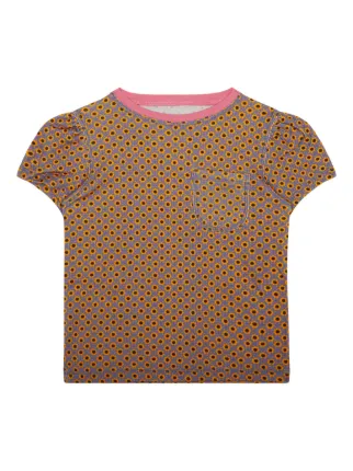 Misha & Puff サンフラワープリント Tシャツ | パープル | FARFETCH JP
