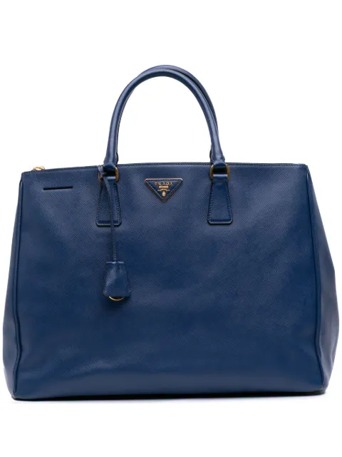 Prada Pre-Owned 2000-2025 Large Saffiano Lux Galleria Double Zip satchel