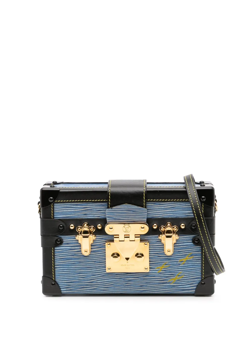 Louis Vuitton Pre-Owned 2014 Epi Petit Malle crossbody bag | Blue | Image 1