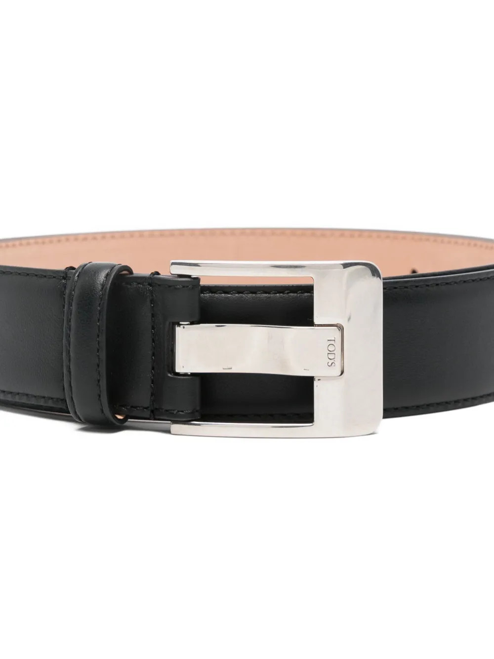 Tod's Leren riem - Zwart