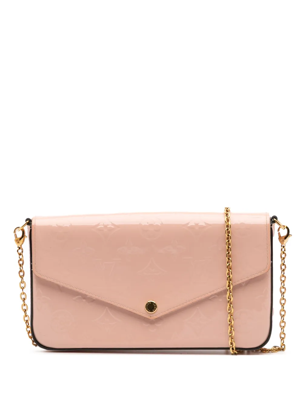 Louis Vuitton Pre-Owned 2019 Monogram Vernis Pochette Felicie crossbody bag | Pink | Image 1