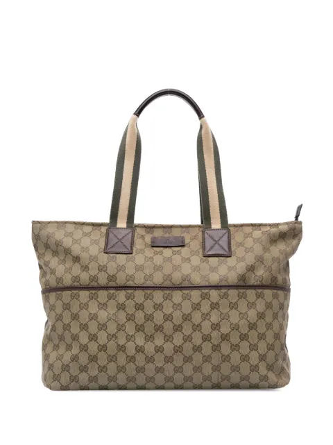 Gucci Pre-Owned tote Web en lona GG 2000-2015