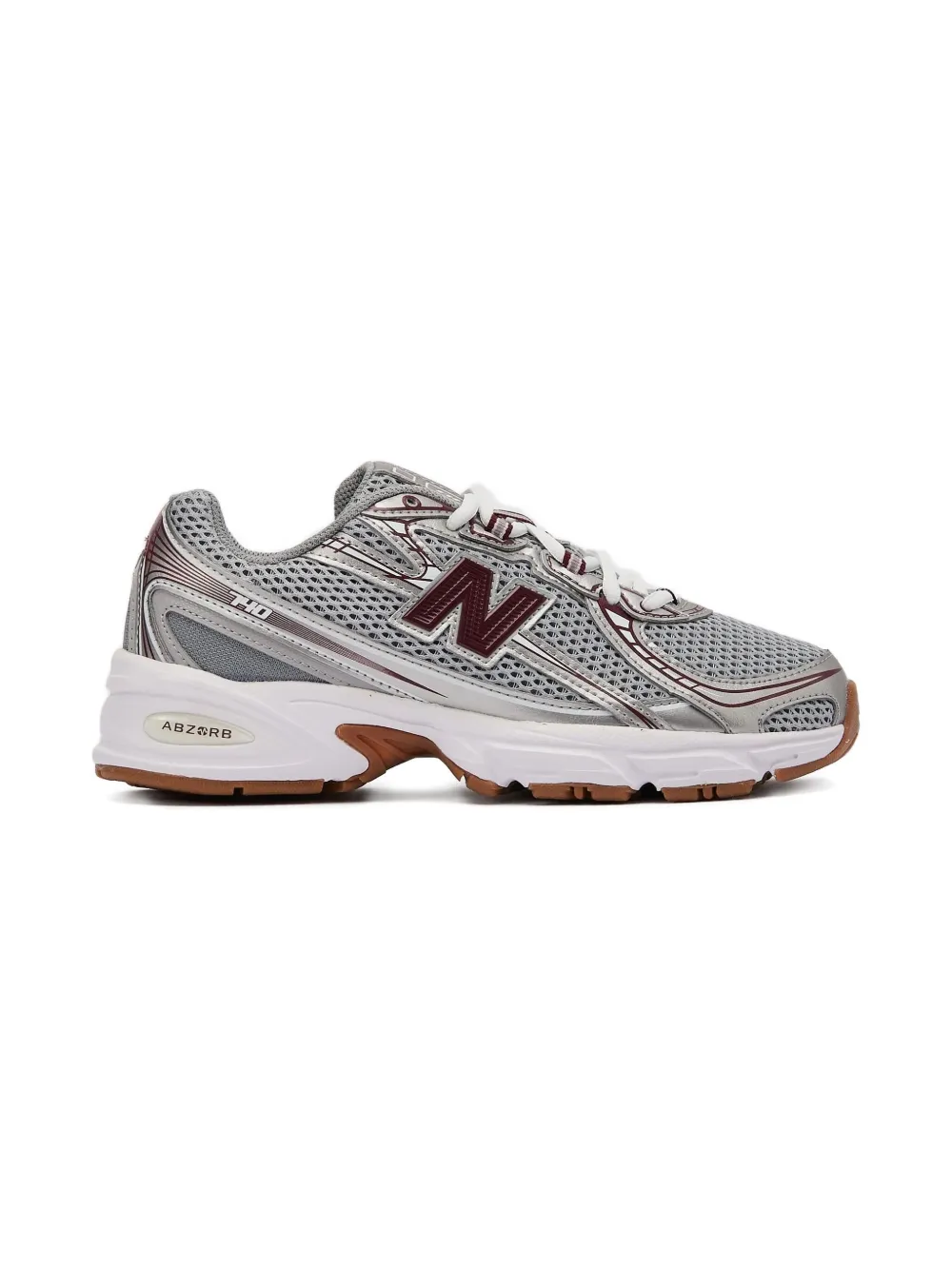 New Balance 740 Bungee "monarch Burgundy" Sneakers In Red