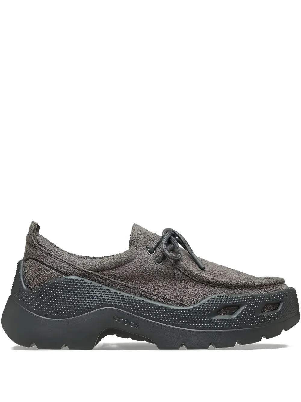 Crocs Gallery "Black Sand" boat shoes - グレー Crocs Gallery "Black Sand" boat shoes - グレー