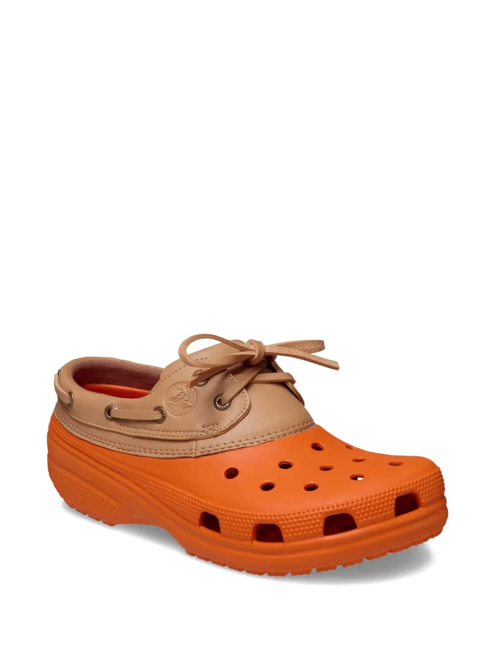 Crocs Classic Islander Boat "Koi Fish Tan" clogs Orange