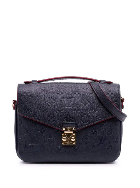 Louis Vuitton Pre-Owned 2017 Monogram Empreinte Pochette Metis satchel