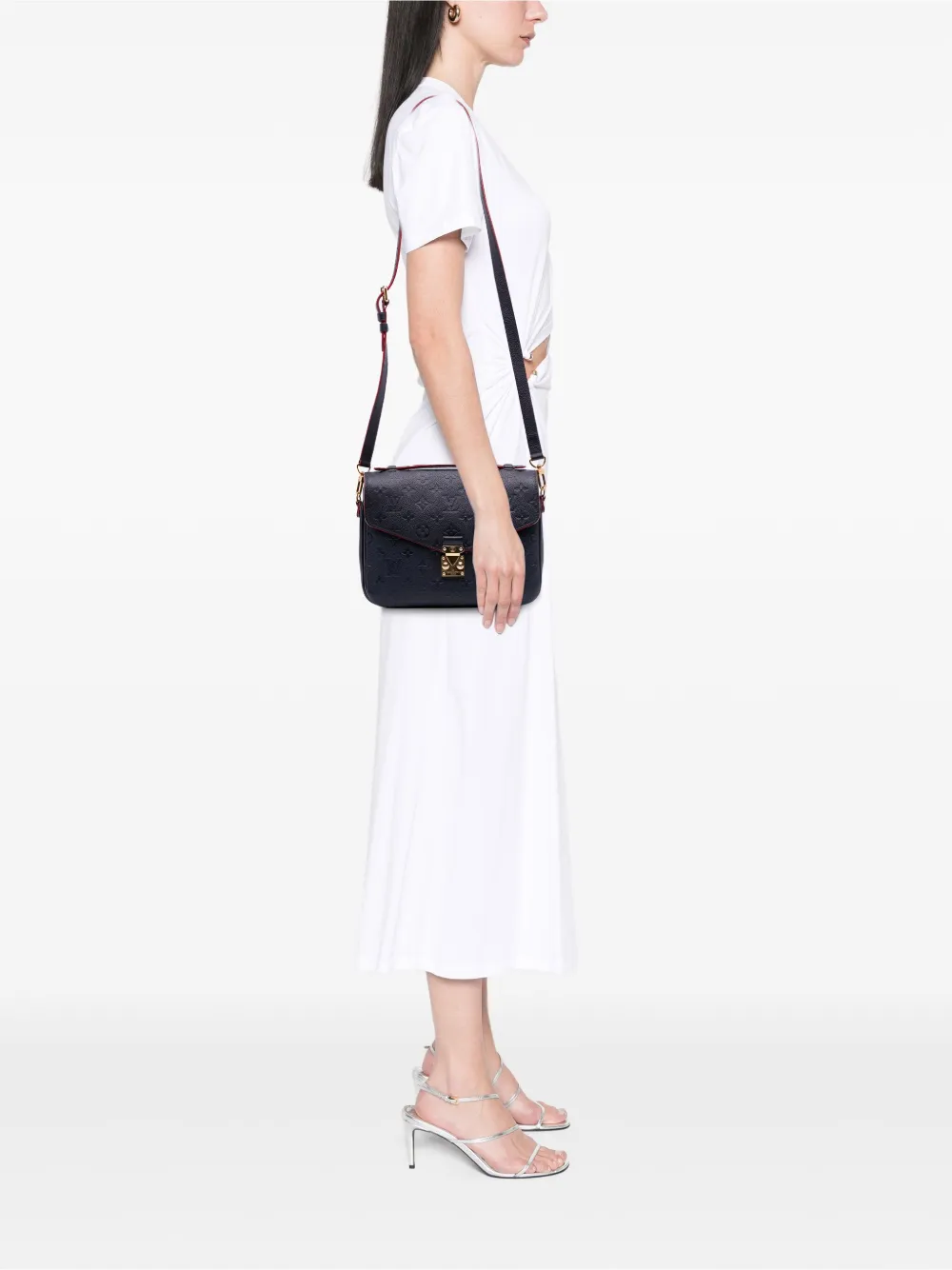 Louis Vuitton Pre-Owned 2017 Monogram Empreinte Pochette Metis satchel | Pre-Owned | Image 2