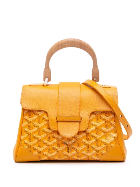 Goyard Pre-Owned 2018 Mini Goyardine Saigon Souple satchel