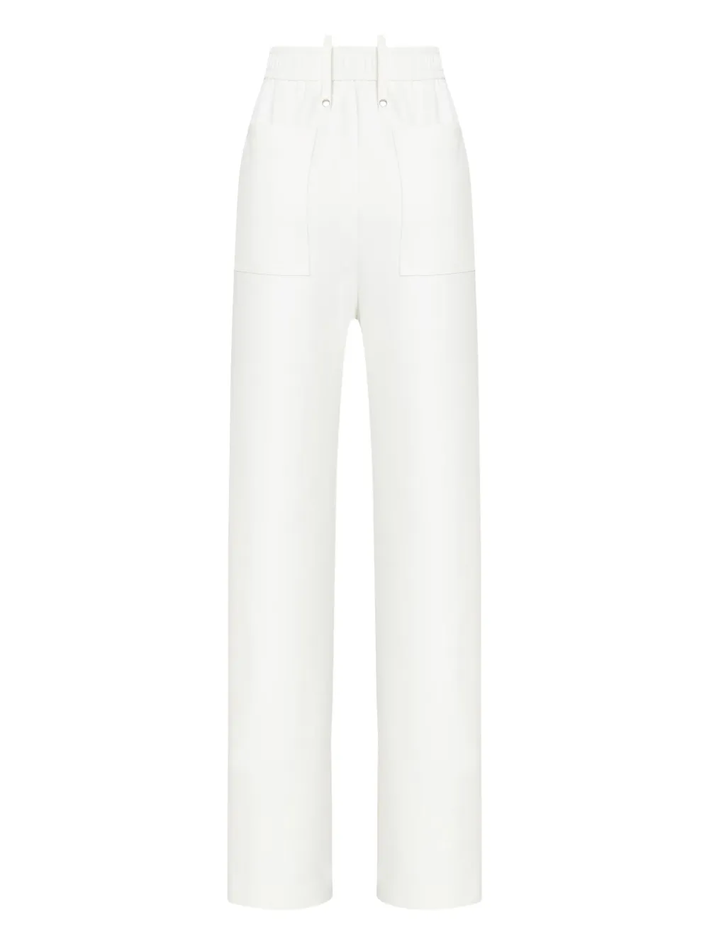 Gloria Coelho Broek met ritszak - Wit
