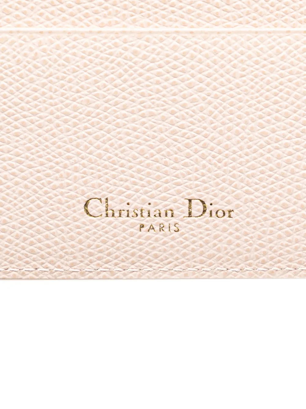 2019 Grained Calfskin Diorama Card Holder