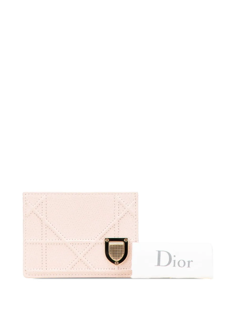 2019 Grained Calfskin Diorama Card Holder