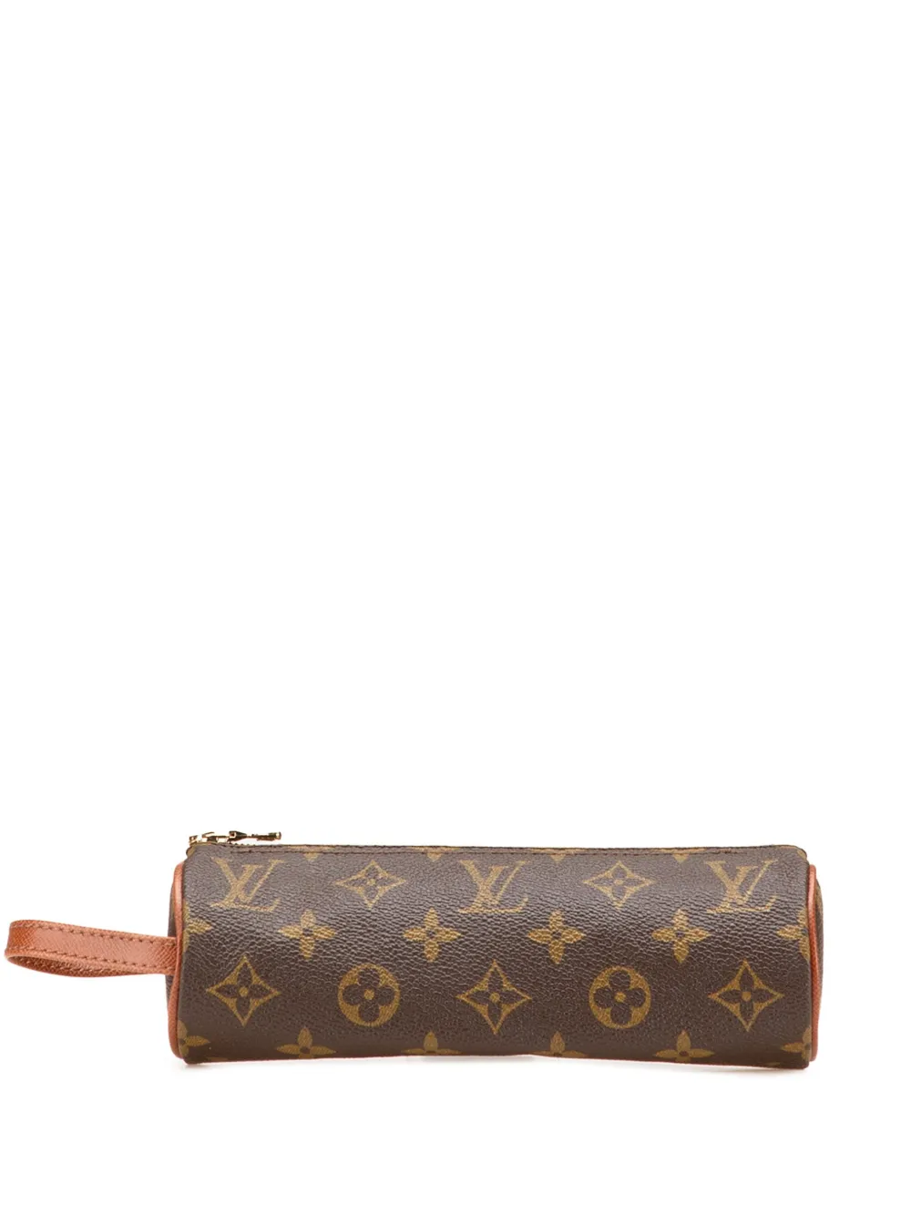 Louis Vuitton Pre-Owned 1988 Monogram Trousse Ronde Pencil Case 20 - Louis Vuitton Pre-Owned 1988 Monogram Trousse Ronde Pencil Case 20 -