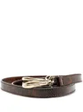 Fendi Pre-Owned 2000-2024 Leather Shoulder Strap - Brown