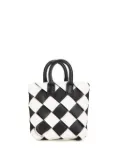 Bottega Veneta Pre-Owned 2010-2024 Nappa Intrecciato Maxi Cabat Bag Charm key chain - Black